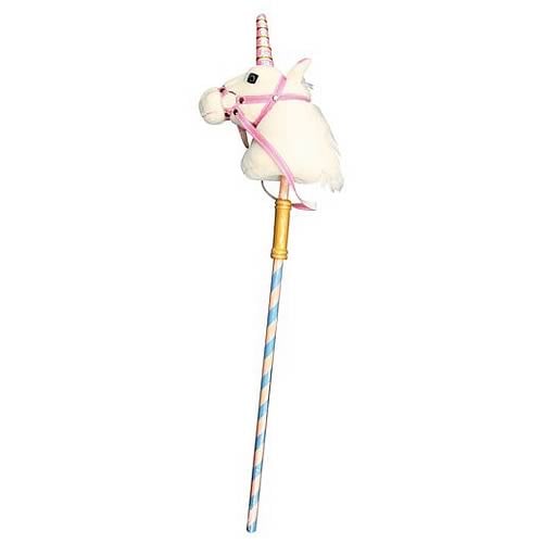 Prance-N-Play Stick Unicorn Plush Toy